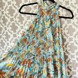 Floral Halter Dress